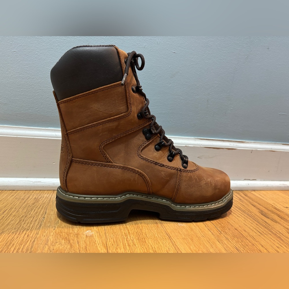 Wolverine Waterproof Marauder 8-Inch Boot Gorpcore Steel Toe Contour Welt Sz 8E